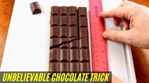 'Unbelievable Chocolate Trick 