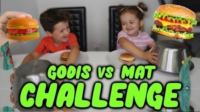 'Godis vs Mat CHALLENGE - Gummy vs Real Food #2'