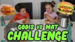 'Godis vs Mat CHALLENGE - Gummy vs Real Food #2'