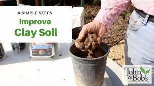 'How To Amend Clay Soil (Without Tilling) | 4 SIMPLE STEPS!'