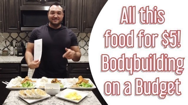 'Bodybuilding on a Budget | Bodybuilding Food Costs | Low Cost Contest Prep'