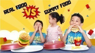 'GUMMY VS REAL FOOD SIS VS BROS REMRAAM DUBAI'