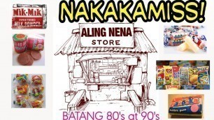 'MGA PAGKAING KINALAKIHAN NG BATANG 90\'s at 80\'s! | Nakakamiss!'