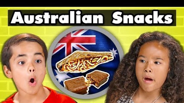 'KIDS TRY AUSTRALIAN SNACKS | Kids Vs. Food'
