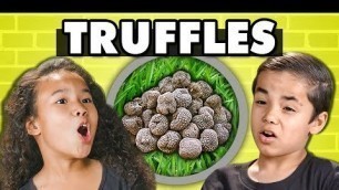 'KIDS TRY TRUFFLES! (Fungus) | Kids Vs. Food'