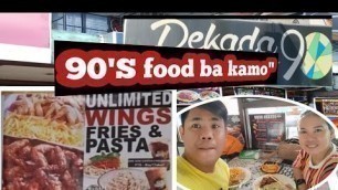 '#Dekada90 ,#batang 90\'s food'