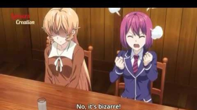 'Isshiki senpai with apron erinas first time shokugeki S3E9'