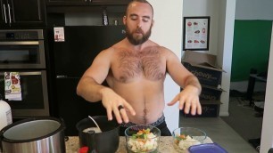 'BajheeraIRL - April 2018 Diet Update (~3500 Calories) - Full Day of Eating \"Bodybuilding Meals\"'