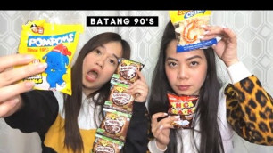 'TRYING CHILDHOOD FILIPINO SNACKS (BATANG 90\'s)'