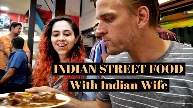 'Indian Street Food in GUJARAT with BRAIN EATING WIFE (Vadodara Non-Veg Tour) #RockEats'