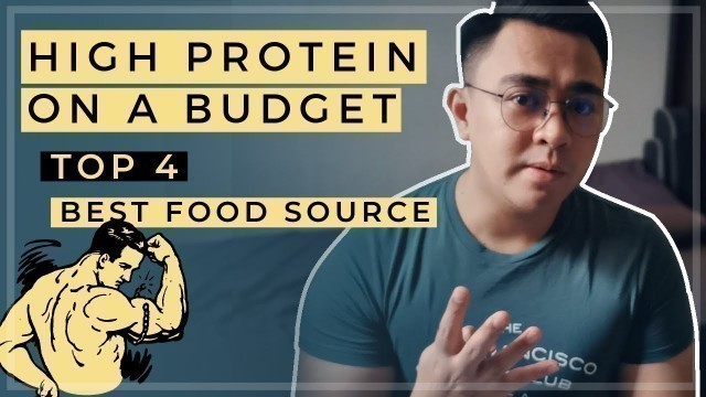 'Cheap High Protein Food for Bodybuilding on a Budget - TOP 4 Cheapest Protein Foods for Muscle'