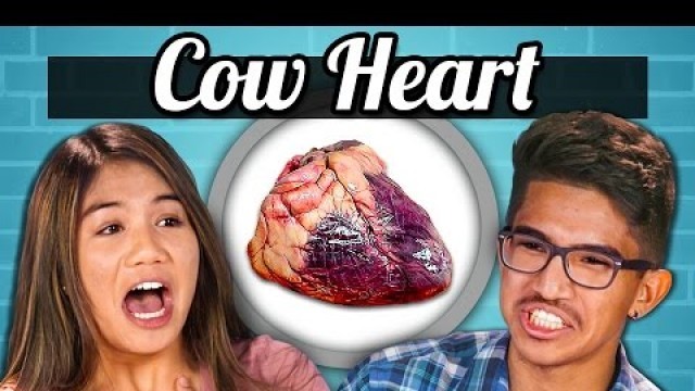 'TEENS vs. FOOD - COW HEARTS'