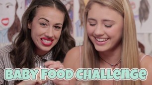 'Baby Food Challenge with Miranda Sings'