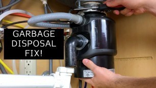 'Fix a Humming Disposal! - Step by Step Fix in 5 minutes.'