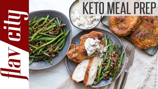 'Keto Stuffed Pork Chops - Bodybuilding Bulk Shred Recipes'