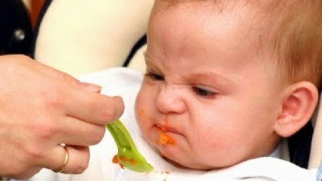 'Babies & Kids React to eating Vegetables -  Funniest Baby Videos Ever'