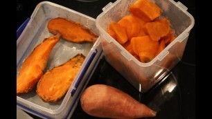 'Bodybuilding Cooking:  Sweet Potatoes'