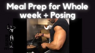 'Meal prep bodybuilding | Cutting | Recipes | Ideas | AlishFitness | London UK'