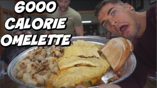 'Giant 14 Egg Omelette Challenge! Man Vs Food | Ohio Food Challenge'