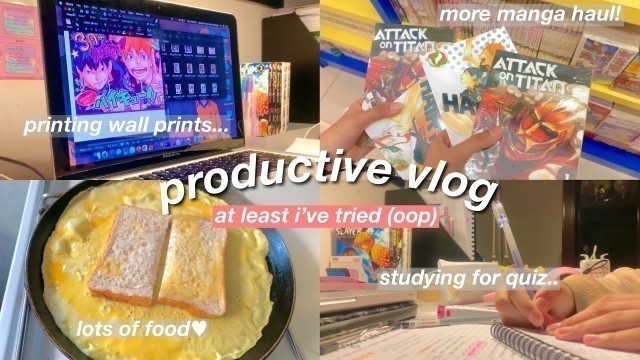 'productive vlog 