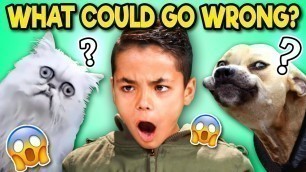 'Try To Guess What Could Go Wrong Challenge? | Kids React'