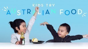 'Kids Try Australian Food | Kids Try | HiHo Kids'