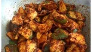 'Uluva Manga Achar (Kerala Style Tradtional Mango Pickle Recipe)- chinnuz\' I Love My Kerala Food'