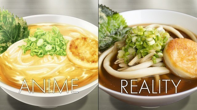 '[ASMR] Gosetsu Udon from Food Wars (Shokugeki no Soma) ANIME FOOD IN REAL LIFE | Vegan'