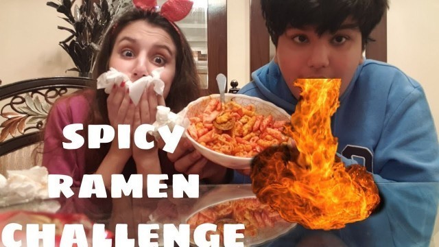 'SPICY RAMEN CHALLENGE IN PAKISTAN'