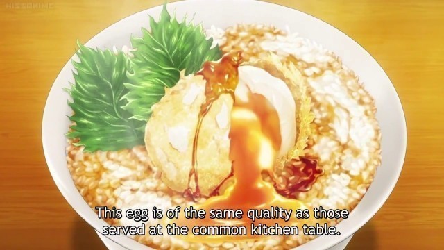 'Yukihira Style Chicken\'s Egg Tempura Bowl - Shokugeki no Soma Third plate 2nd cour [Episode 1]'