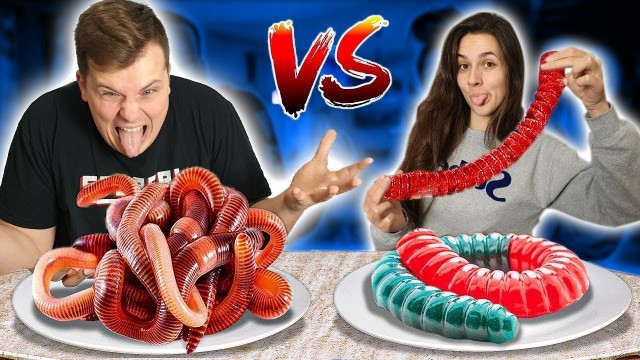 'GUMMY VS REAL FOOD *ko pobedi osvaja nagradu po želji*'