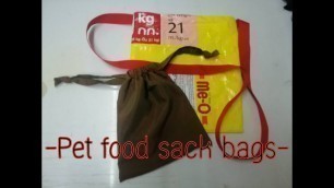 'Pet food sack bags EP.10'