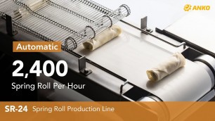 'ANKO SR-24 Spring Roll Production Line'