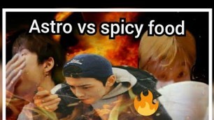 'What Happens When Astro (아스트로) Eat\'s Spicy Food | Astro Spicy Food Challenge'