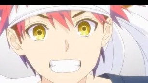 'Food Wars!  Shokugeki no Soma: Episode 1 Anime Review/First Impression-- Cooking & Food Orgasms'