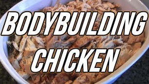 'BODYBUILDING COOKING - CROCKPOT CHICKEN'