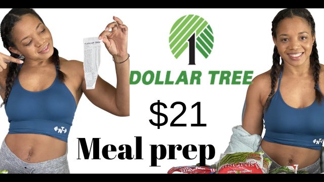 'DOLLAR TREE MEAL PREP |Bodybuilding | prep life | Budget'