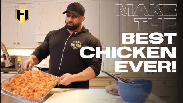 'MUSCLE BUILDING MEALS | HOW TO MAKE THE BEST CHICKEN EVER!'