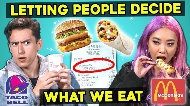 'Letting The People In Front of Us Decide What We Eat | Guess That Generation'