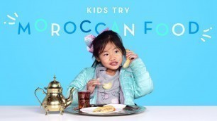 'Kids Try Moroccan Food | Kids Try | HiHo Kids'
