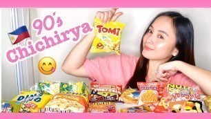 '90\'s CHICHIRYA | MUKBANG | 90\'s SNACK | BATANG 90\'s'