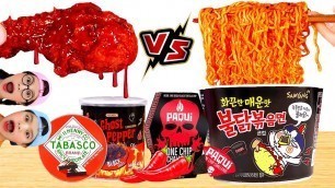 'Mukbang Spicy Food Challenge 매운음식 원칩챌린지 먹방 TIMI 티미'