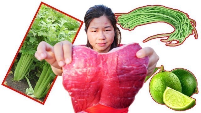 'Amazing Khmer Food Plea Sack Ko Beef Healthy Village Food Yummy Beef Steak Recipe – Cooking with Lak'