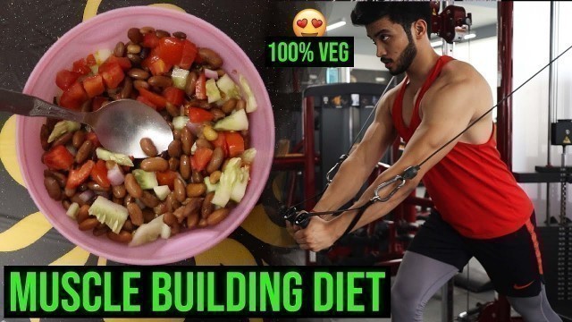 'Muscle Building Meals for Vegetarians | Indian Bodybuilding Diet |'