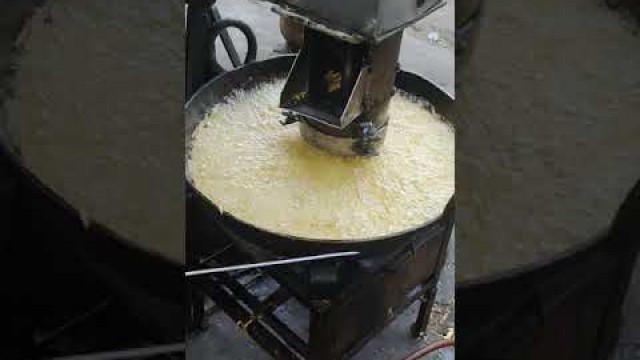 'Automated Bujiya Sev || Indian Street Food #shorts'