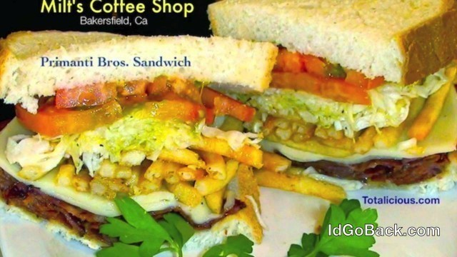 'Primanti Brothers Sandwich at Milt\'s Coffee Shop - Bakersfield, Ca'