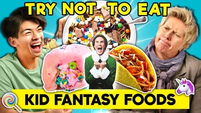 'Can YOU Resist Eating Childhood Fantasy Foods?'