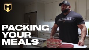 'MUSCLE BUILDING MEALS | Packing Your Meals'