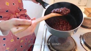 'Anti-aging food Adzuki! How to make Red Bean Paste, Anko, just 2 ingredients! easy! 豆沙'