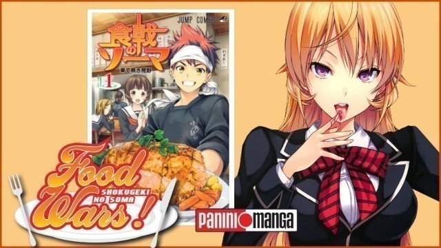 'Food Wars tomo 1 Panini Manga - Shokugeki no soma manga'